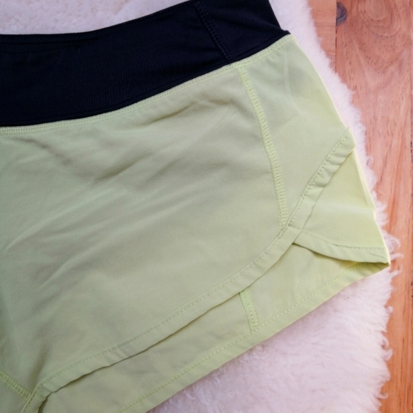 Kyodan Cheeky Athletic Short Shorts Lime Green - Picture 4 of 8